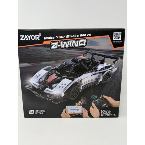 Zayor Make Your Bricks Move Z-Wind Build Remote Control Car - Picture 1 of 5
